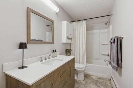 Roomy, renovated bathroom-2021.