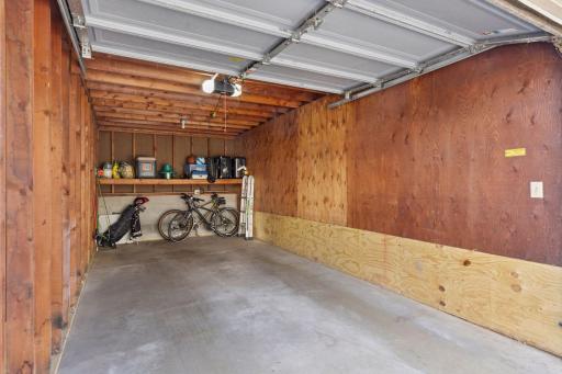 Garage #45 comes with the unit