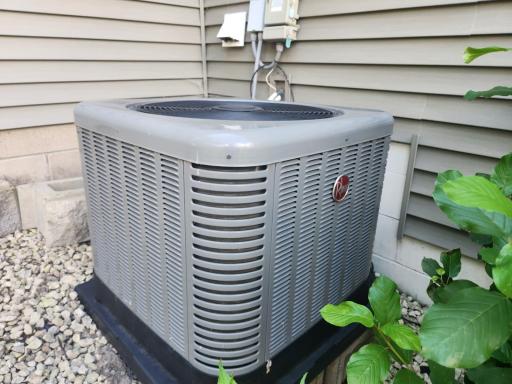 The Rheem AC unit was also new in 2019, just like the furnace & thermostat were.