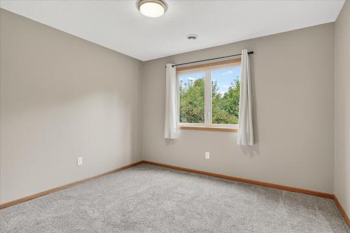 Here is the other one of the two lower level bedrooms.