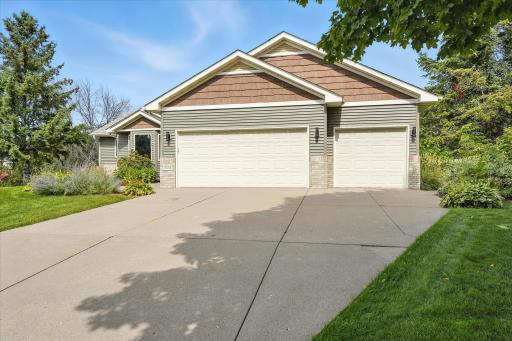 The driveway also faces south, so the sun will be helpful in keeping your driveway clear in the winter.