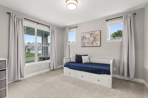 Private main floor office with natural light