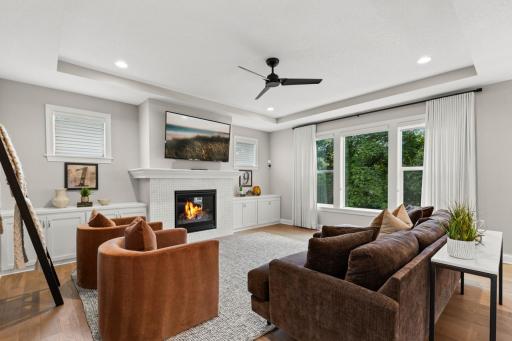 Enhanced by custom built-ins, adding both style and function