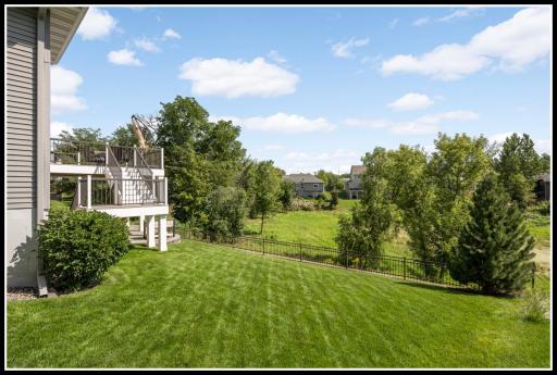 Great backyard views of the wetlands and wandering wildlife!