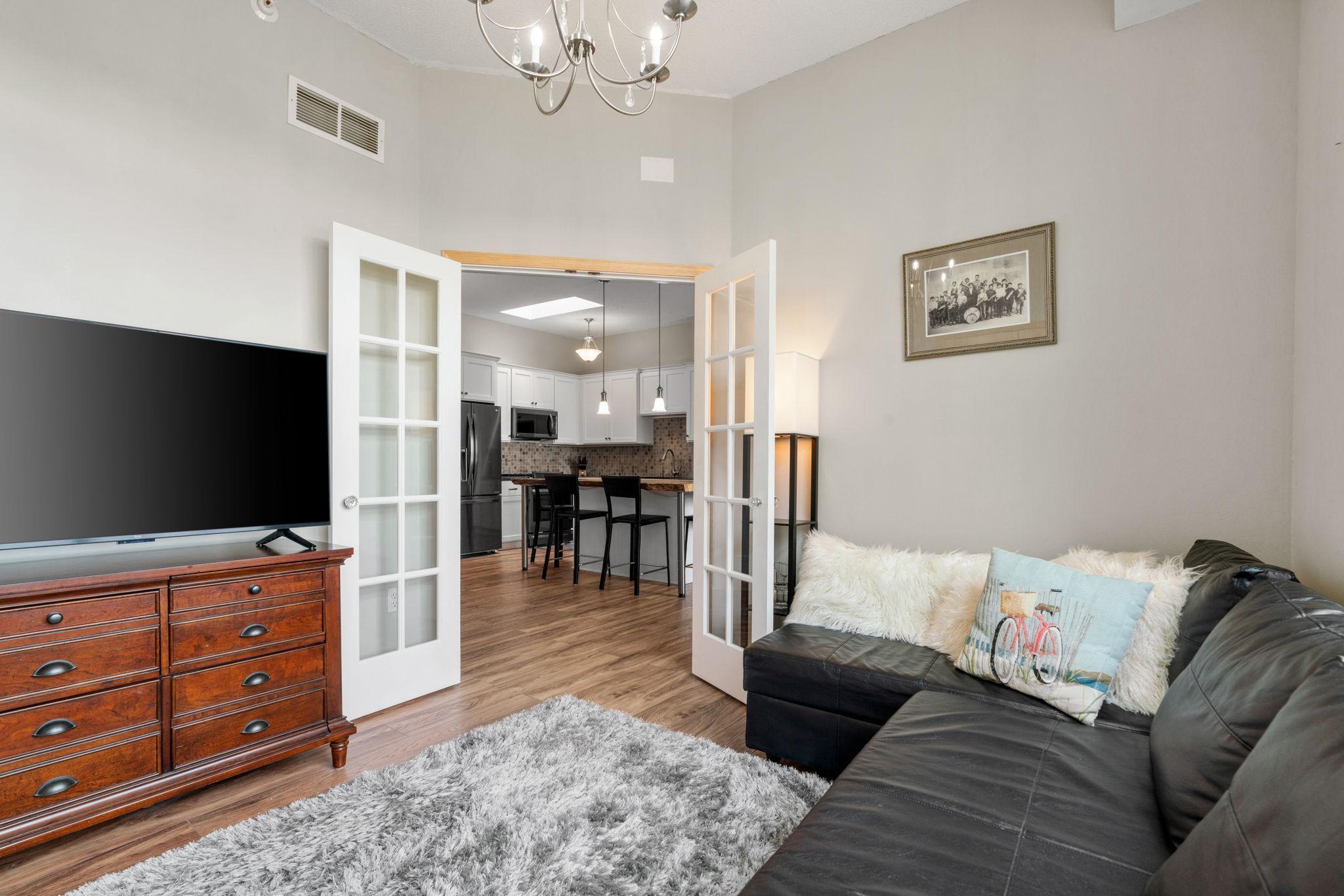 Double doors to Office/Flex Room or 2nd Bedroom