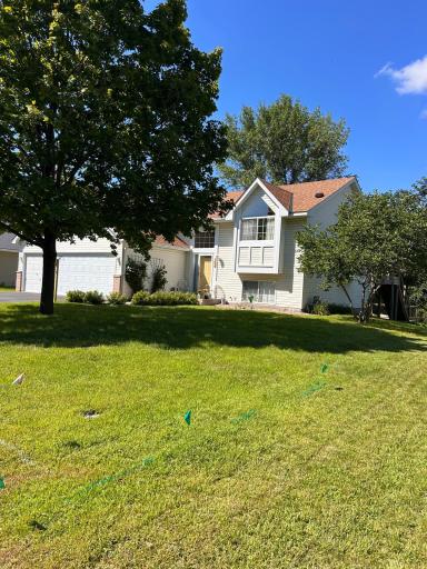 NEW ROOF, Finished 3 car garage with epoxy flooring, LARGE welcoming entry. Nice yard with light tree coverage on a pond.