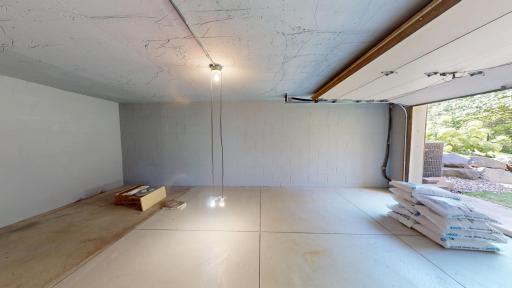 Functional and additional under garage storage for lawn equipment, tools, hobby projects and more.