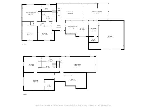 Floor plan - all floors