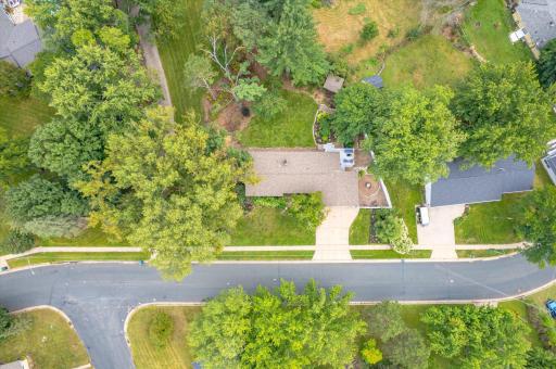 Overhead view