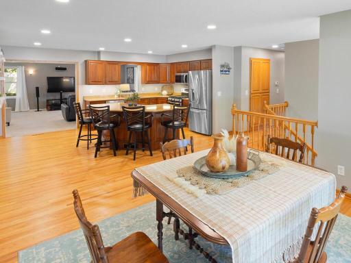 Open concept Kitchen, Dining, Living room