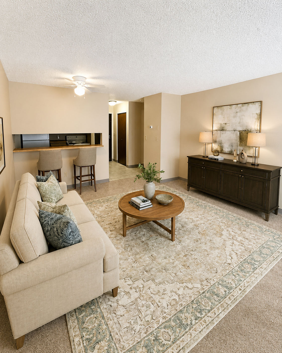 Tanglewood Estates 1-BR Living Room, Virtually Staged.png