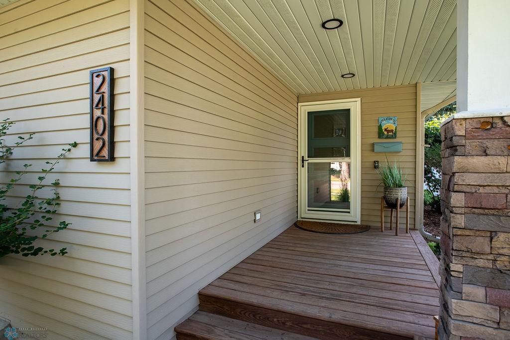 Covered porch