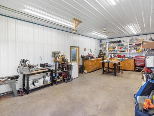 30x16 Insulated, heated/cooled area in shop