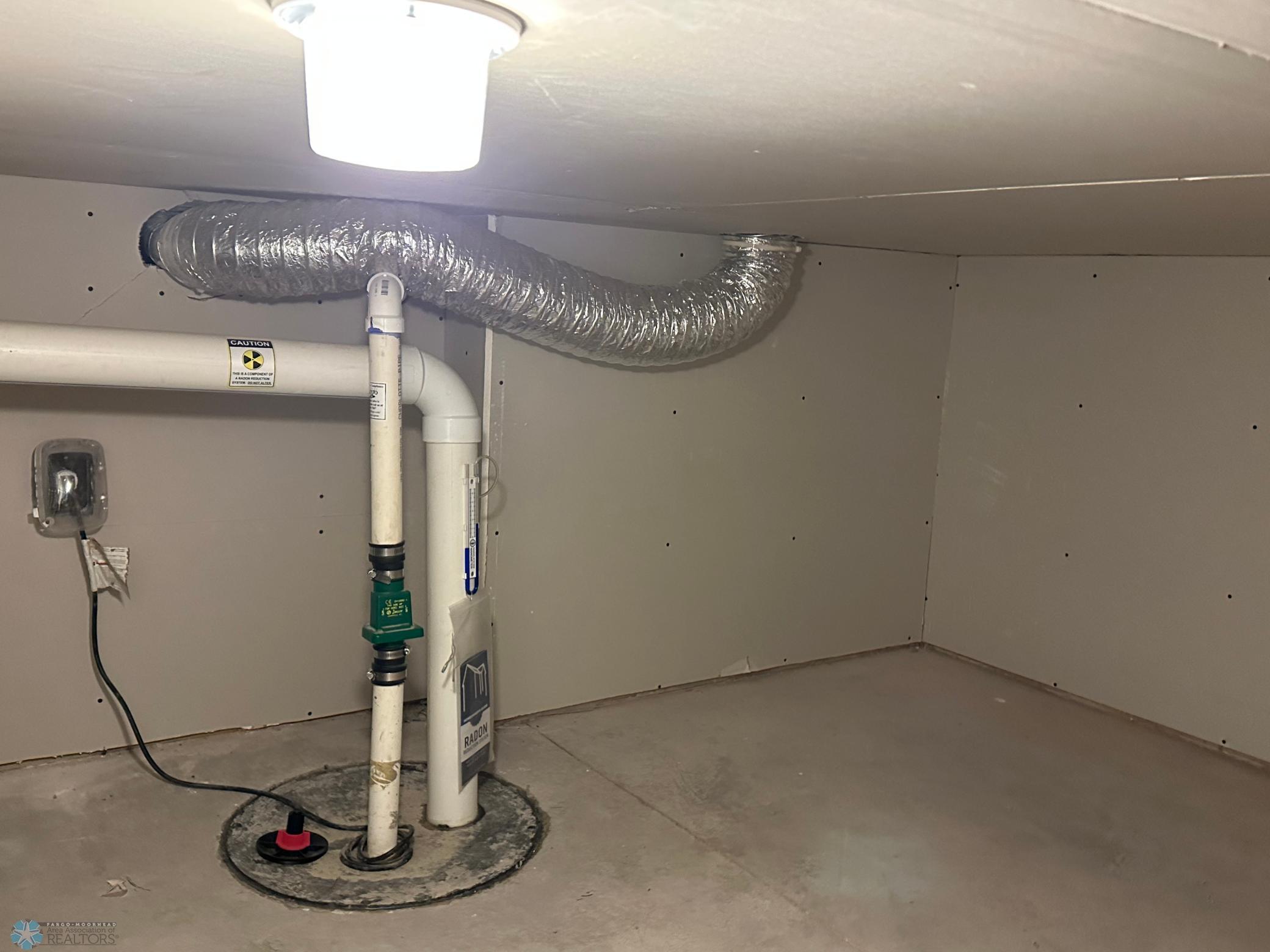 Radon Mitigation/Sump
