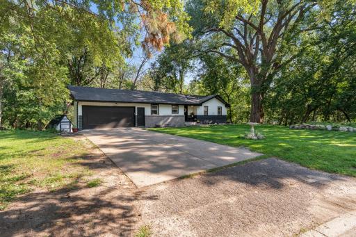 Large City Lot with loads of privacy, space from neighbors, with a feeling of being "up north" in the backyard!