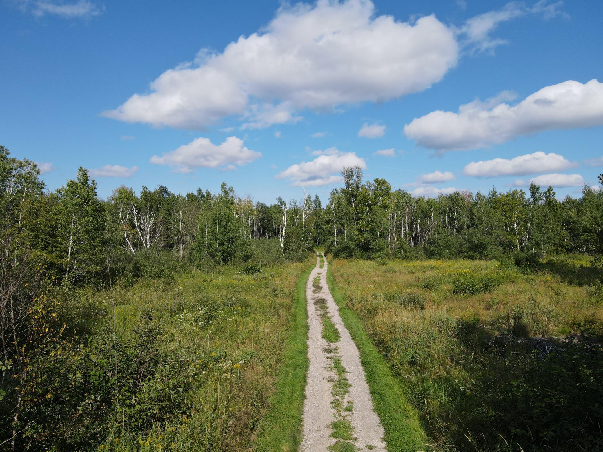 Nice road network on the land