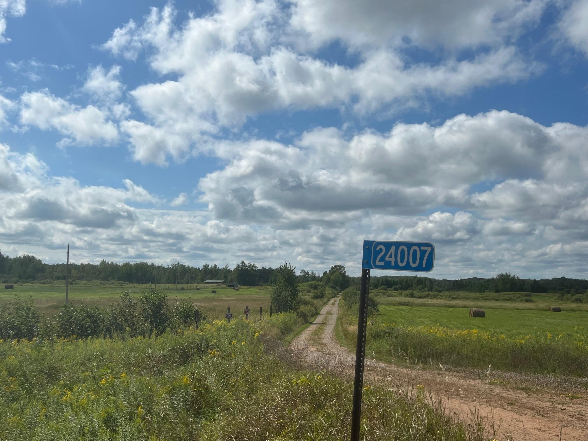 Driveway into the property