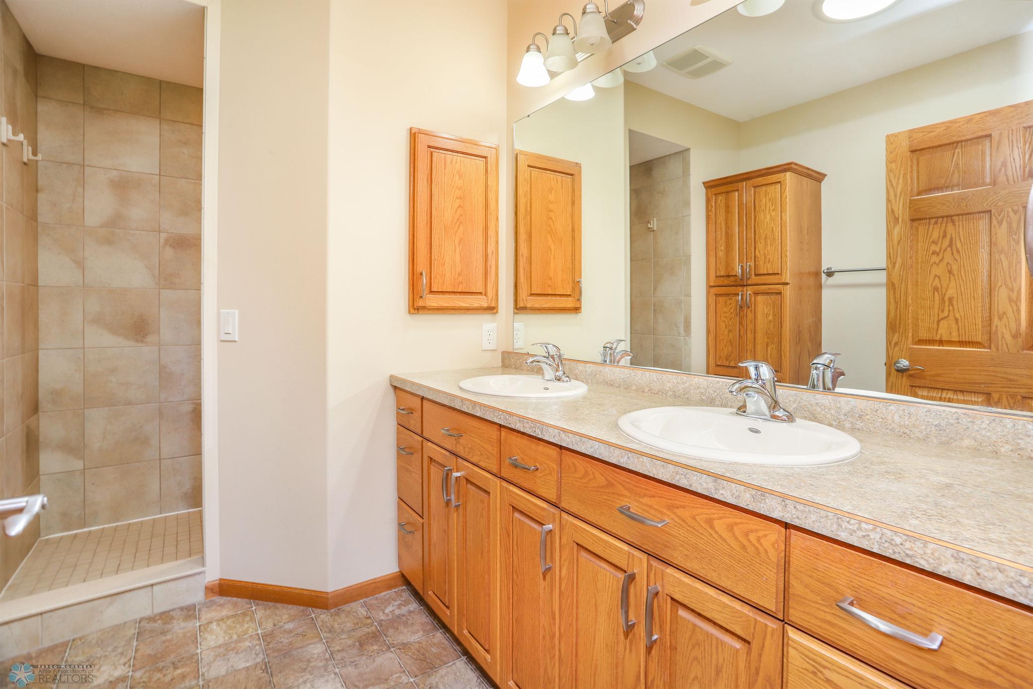 primary bath - double sink