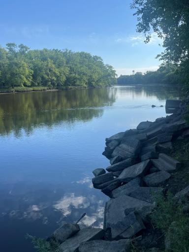 Mississippi river landing less than a mile away beautiful