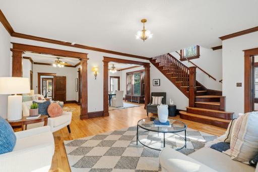 This main living space will take your breath away.