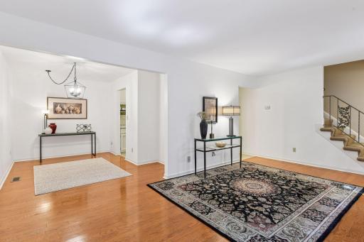 Open layout lends to a spacious feeling inside.