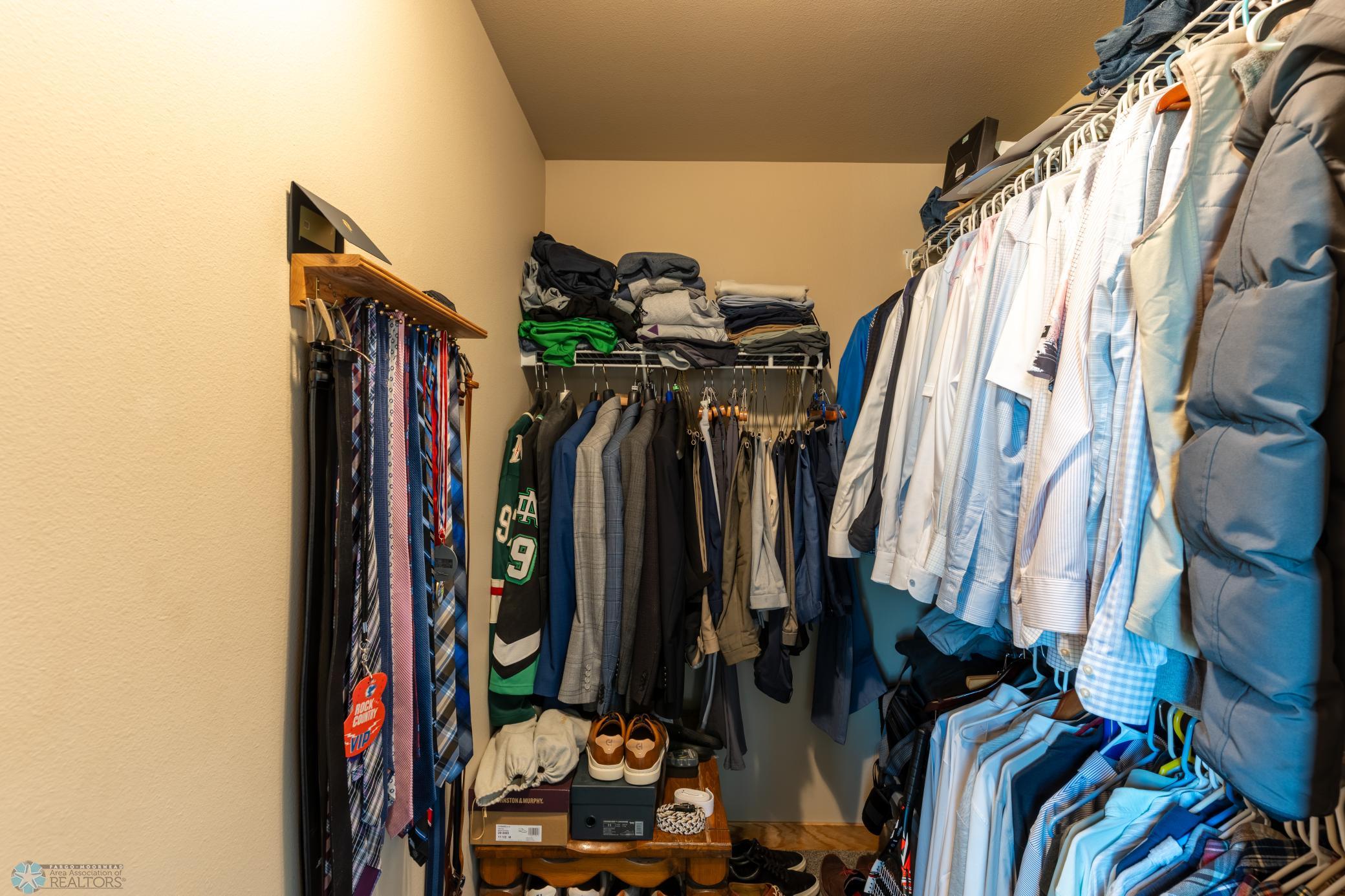 His Walk-in Closet