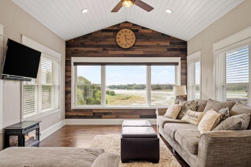 Four season porch to enjoy sunsets all year