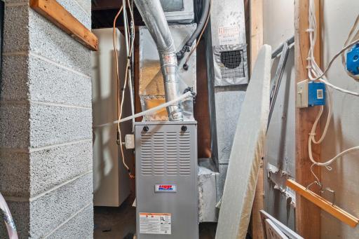 Furnace is just a few years old