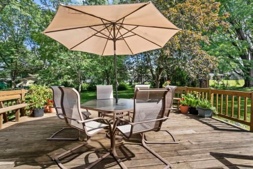 Morining coffee on the deck - yes, please!