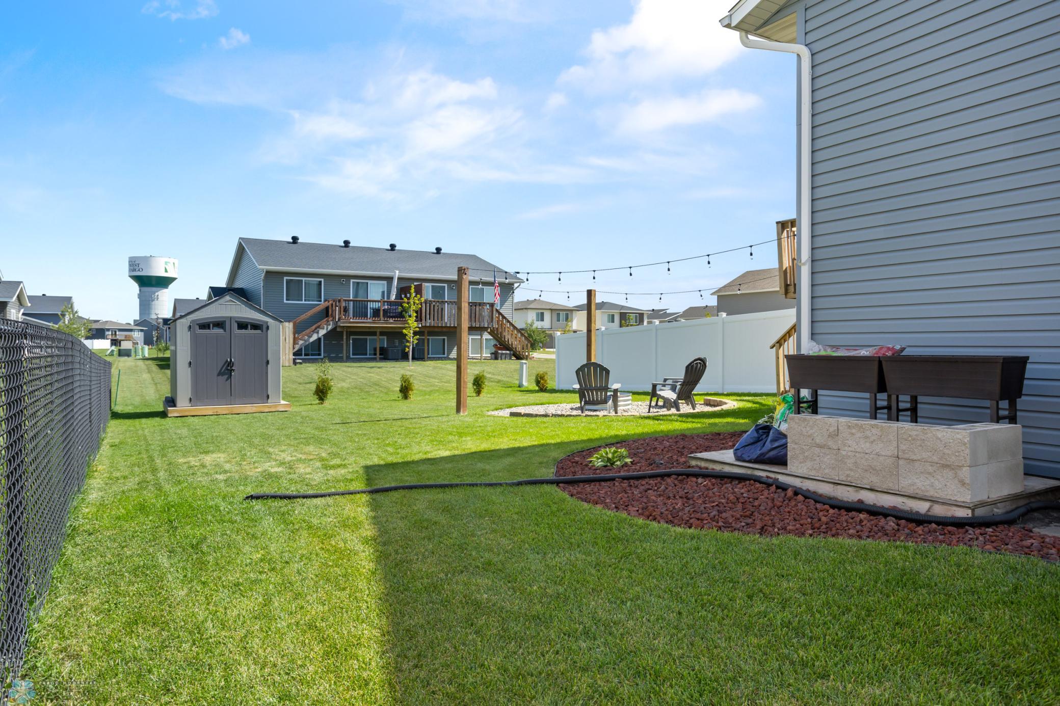 Backyard and Shed
