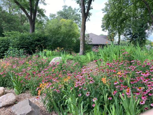 Beautiful landscaping throughout