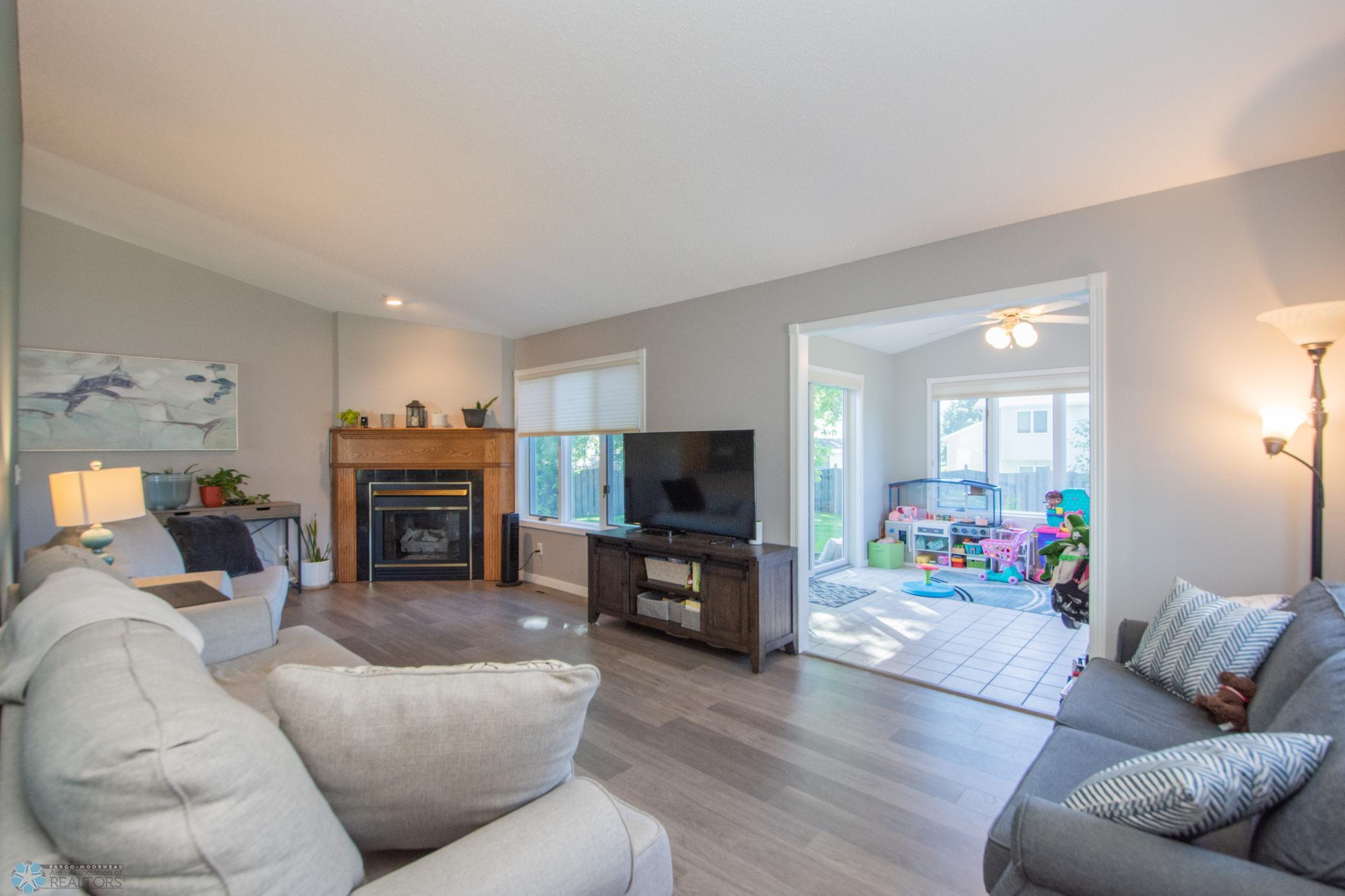 Beautiful Sunroom off the Living Room