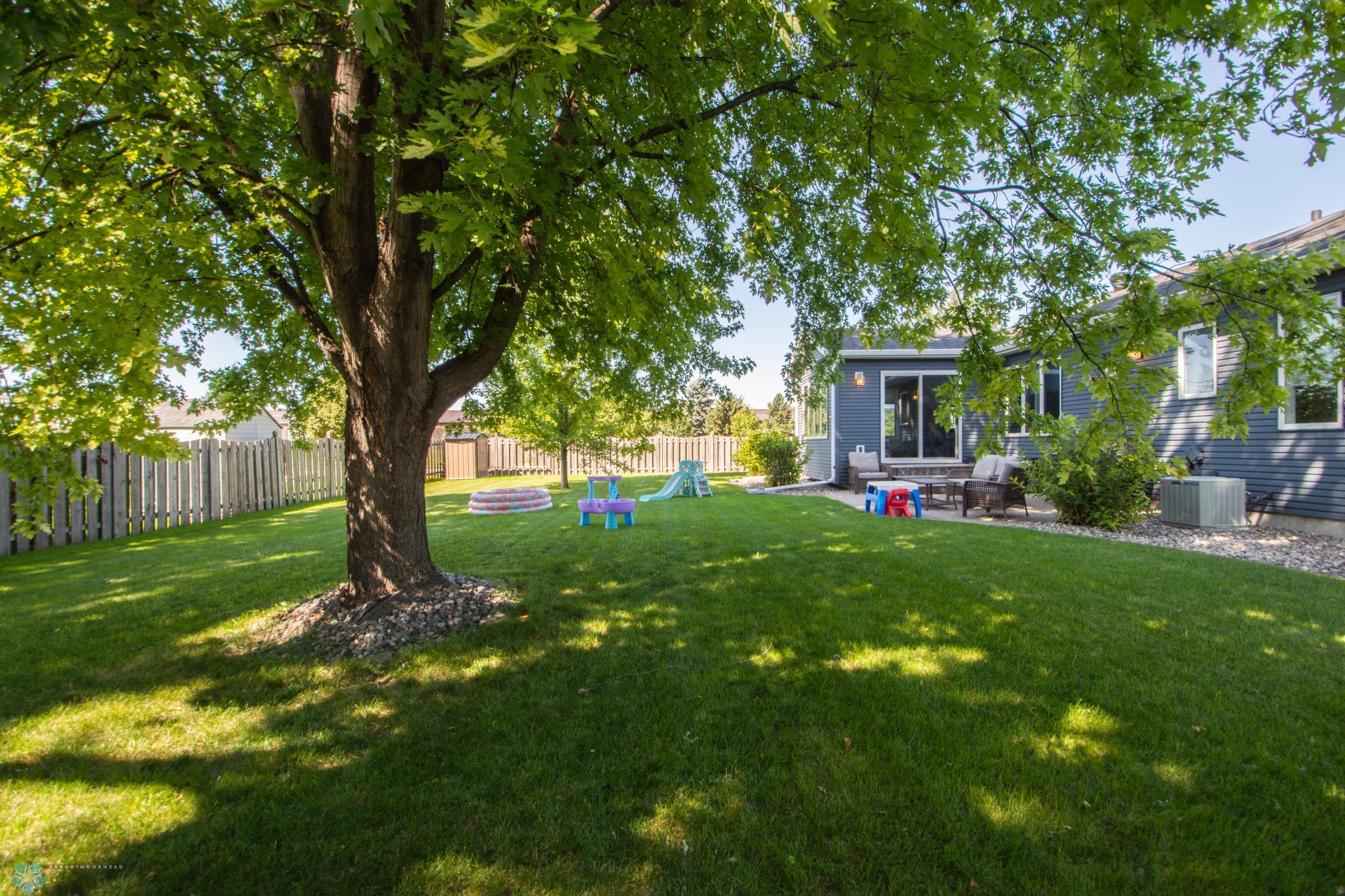 Large Fenced in Yard