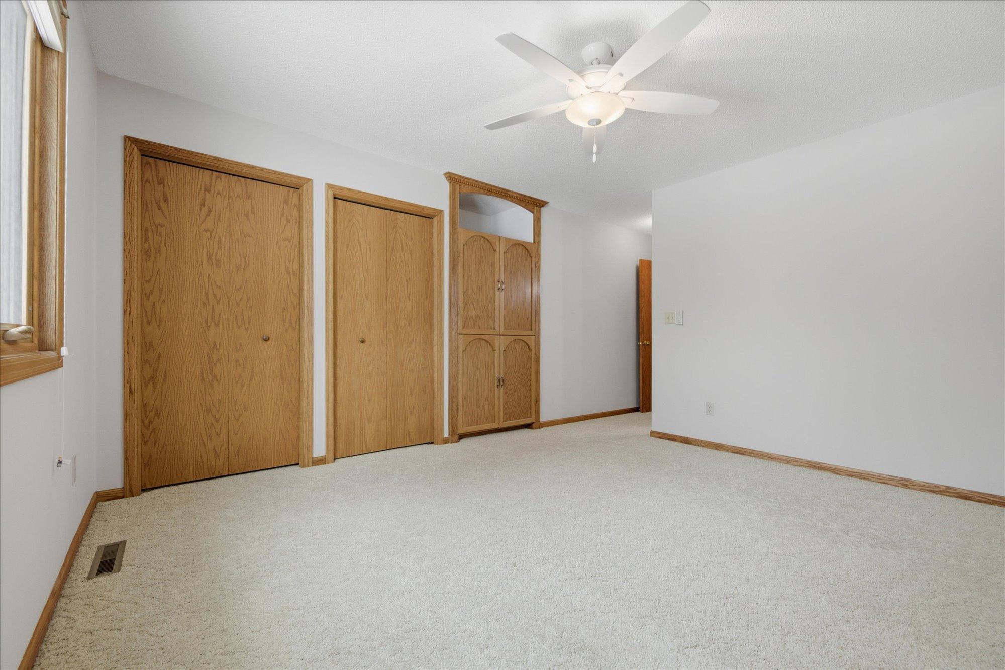 Primary bedroom closet