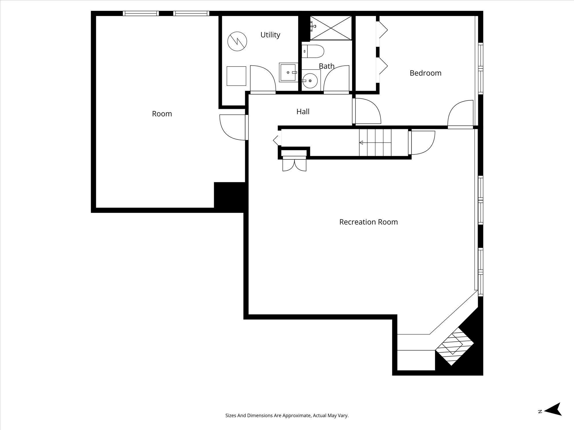 Main Level Floorplan