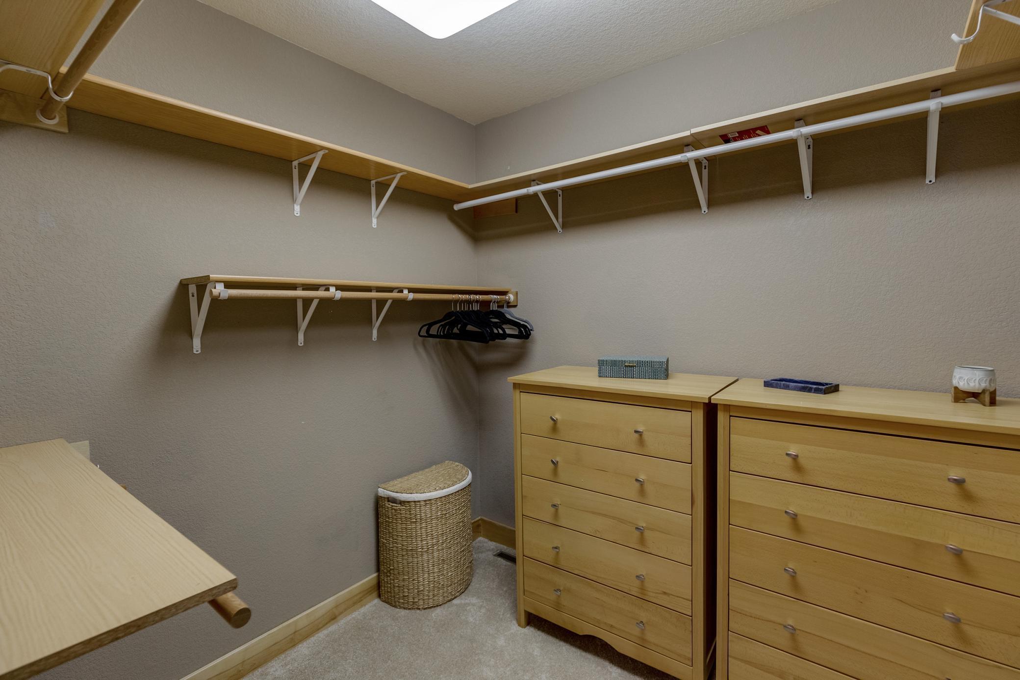 Primary Walk In Closet - Main Level