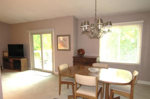 All new carpet throughout the home 7/2020, replaced the patio doors 2020, the patio doors have a motorized roller shade 7/2021.