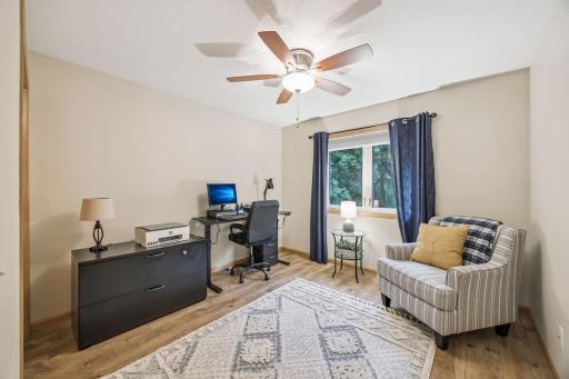 Second upper level bedroom (currently being used as a home office).