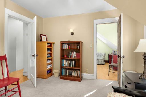 Bedroom two connects to the hall as well as the primary bedroom for great flow.