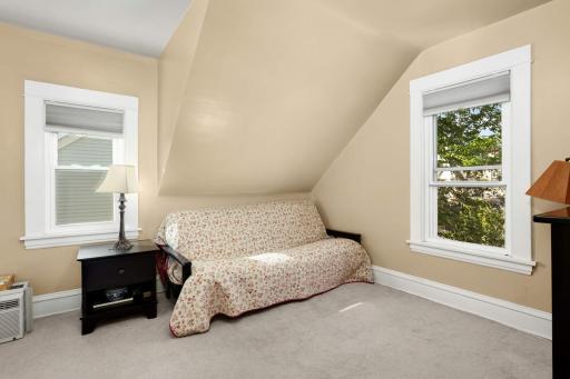 Plenty of room for a queen-size bed -- or make this a home office with a pull-out couch for the occasional guest.