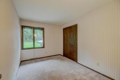The third bedroom on the upper level, could also be a great space for a home office