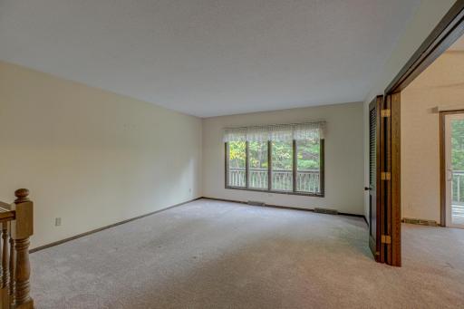 Relax in the living and dining areas while enjoying serene views of your own private natural oasis