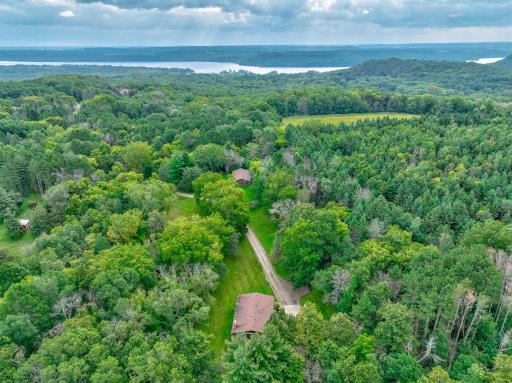 Enjoy sweeping views and mature trees for both beauty and privacy!
