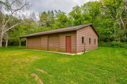 Youâll love the storage and versatility of the three-stall detached garage, ideal for vehicles, toys, and equipment for your new lifestyle!
