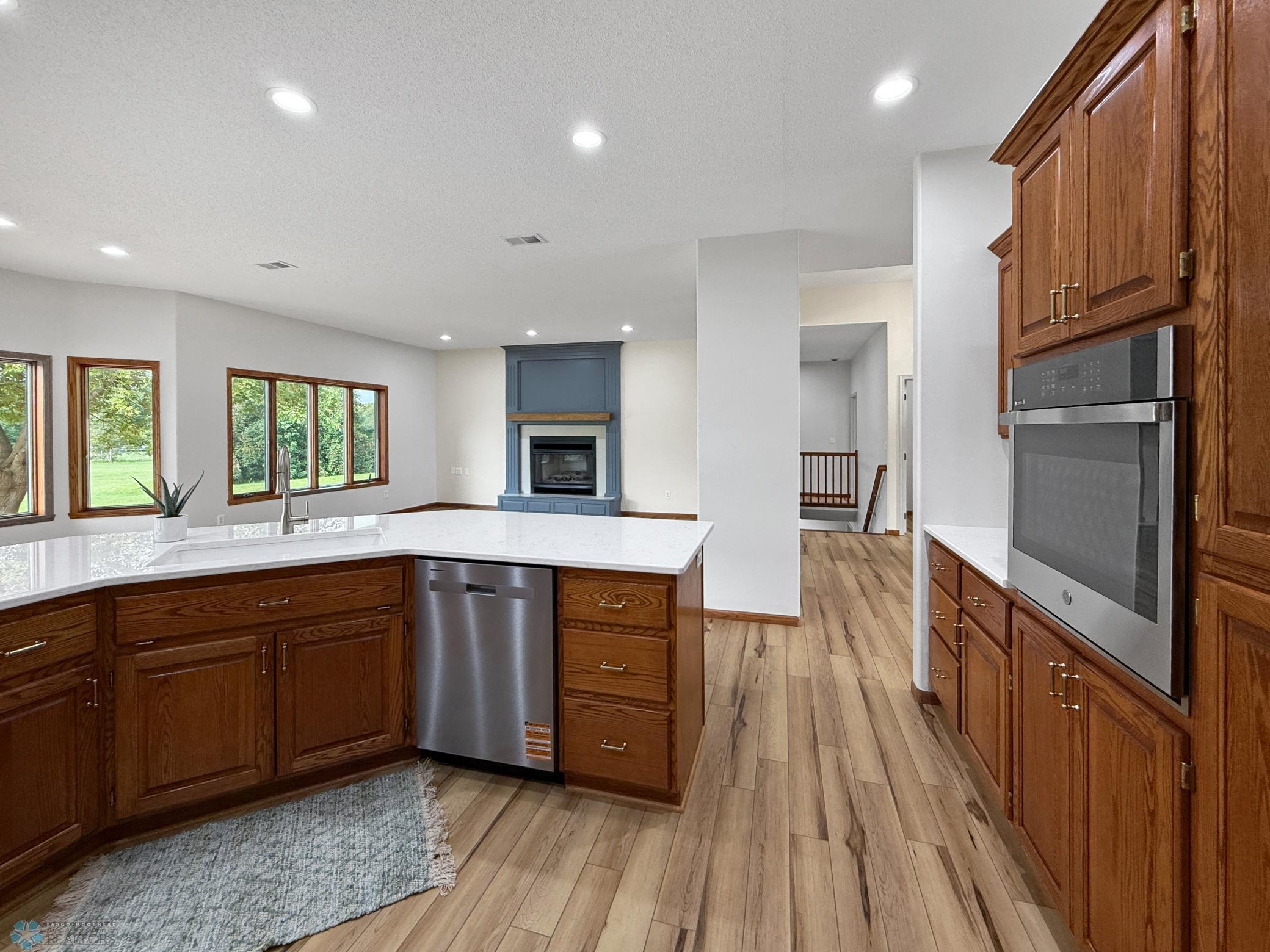 Kitchen & living room