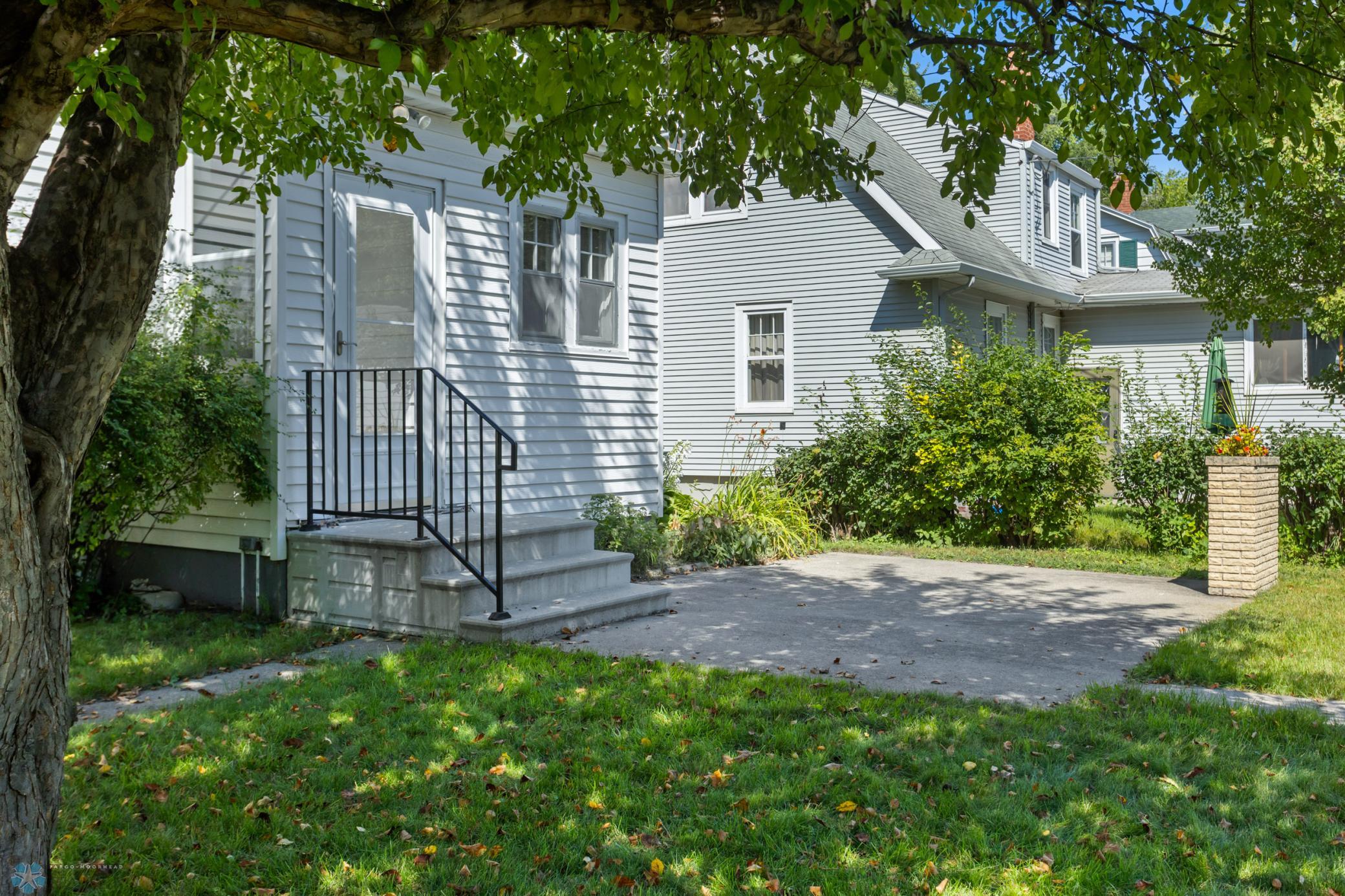 Back Exterior and Concrete Patio
