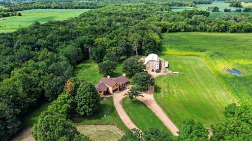 Welcome home to 10 beautiful and serene acres!
