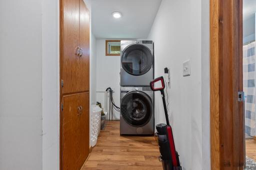 Main floor laundry makes the daily chores a breeze