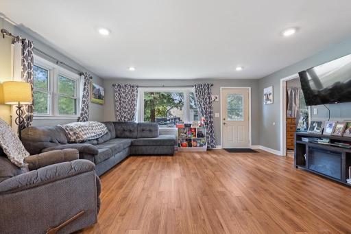 Step inside to an inviting open concept main floor