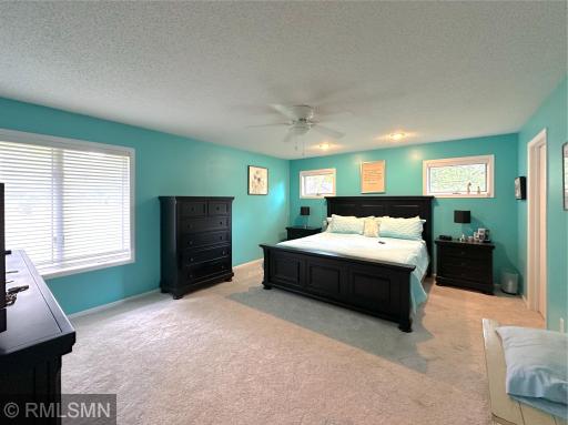 Spacious 2nd bedroom filled with natural light, offering a serene retreat with a walk-in closet and large windows.